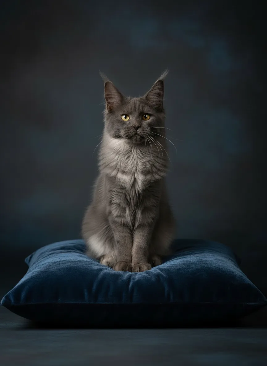 Euro — European Maine Coon King 🦁 at Chatlerie Illinois
